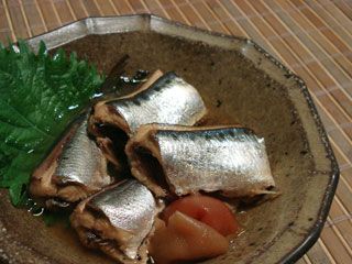 鰯の梅煮