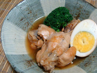 鶏手羽元の酸っぱい煮