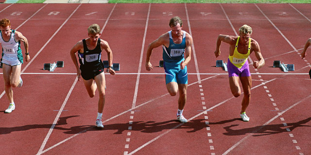 100m競走のルール 陸上競技のルール 走る種目